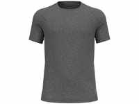 ODLO Herren T-shirt crew neck s/s ACTIVE 3, grey melange, M