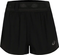ASICS 2012C858, ASICS Damen Shorts METARUN SPLIT SHORT PERFORMANCE BLACK female