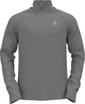 Odlo 541792, ODLO Herren Laufshirt "Carve Light Midlayer 1/2 Zip" Grau male