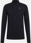 ODLO Herren Unterhemd BL TOP turtle neck l/s half zi