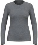 ODLO Damen Unterhemd BL TOP crew neck l/s MERINO 20