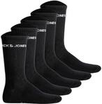 JACK AND JONES JACK&JONES Herren Tennissocken 5er Pack - JACBASIC LOGO TENNIS...