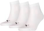 PUMA Plain Quarter-Socken 3er-Pack