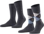 BURLINGTON Everyday 2-Pack Herren Socken