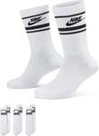 NIKE Herren Socken Sportswear Dri-FIT Everyday Essential (3 Paar)