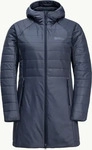 Jack Wolfskin 1207781, JACK WOLFSKIN Damen Mantel LAPAWA INS COAT W graphite female