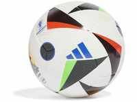 ADIDAS Ball Euro 24 Trainingsball, WHITE/BLACK/GLOBLU, 5