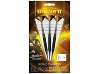 UNICORN Dartpfeil Unicorn Black Brass Gary Anderson Soft Darts