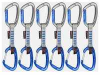 MAMMUT Crag Keylock Wire 10 cm Indicator 6-Pack, Straight Gate/Wire Gate,