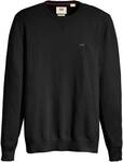 LEVIS Levi's Herren Strickpullover - "Lightweight Housemark Sweater", Rundhals,