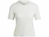 ADIDAS Damen Shirt Train Essentials Train Cotton 3-Streifen Crop