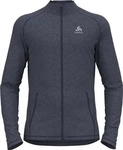 Odlo 542562, ODLO Herren Unterjacke Midlayer full zip FLI india ink melange male