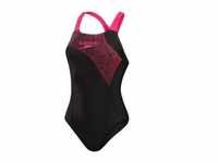 SPEEDO Damen Schwimmanzug Womens Medley Logo 1 Piece, Größe 36 in Black/...