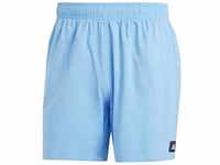 ADIDAS Herren Shorts Solid CLX Short-Length, BLUBRS/WHITE, L
