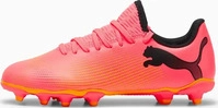Puma 107734, PUMA Kinder Fussball-Rasenschuhe FUTURE 7 PLAY FG/AG Jr Pink