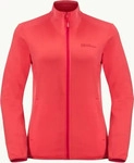 Jack Wolfskin 1710354, JACK WOLFSKIN Damen Unterjacke KOLBENBERG FZ W vibrant red