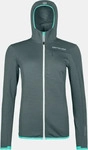 Ortovox 87057, ORTOVOX Damen Unterjacke FLEECE LIGHT GRID HOODED JKT W dark...