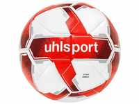 UHLSPORT Ball ATTACK ADDGLUE, weiß/rot/silber, 5