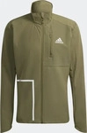 Adidas H13234, ADIDAS Herren Own The Run Soft Shell Jacke Braun male