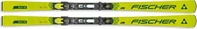 Fischer P06123, FISCHER Herren Racing Ski RC4 WC RC PRO M-PLATE + RC4 Z13 FF Gelb