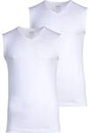RAGMAN Herren Unterhemden, 2er Pack - Shirt, Baumwolle, V-Ausschnitt, einfarbig