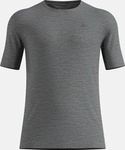 Odlo 111702, ODLO Herren Unterhemd BL TOP crew neck s/s MERINO 20 Grau male