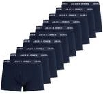 JACK AND JONES JACK&JONES Herren Boxer Shorts, 10er Pack - JACSOLID, Trunks,
