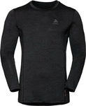Odlo 110632, ODLO Herren Funktionsunterhemd "Natural + Light" Langarm black male