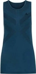 Odlo 110911, ODLO Damen Unterhemd BL TOP Crew neck Singlet KINSH blue wing teal