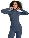 FALKE Damen Unterhemd WT Longsleeve Zip w