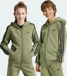 Adidas IX9536, ADIDAS Kinder Kapuzensweat Essentials 3-Streifen Fleece...