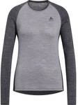 ODLO Damen Unterhemd BL TOP crew neck l/s NATURAL P