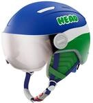 HEAD Kinder Helm MOJO Visor blue/green