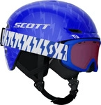 Scott 271766, SCOTT Combo Keeper 2 Helm + Jr Witty Brille Blau