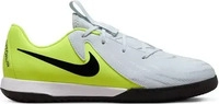 Nike FJ2609, NIKE Kinder Fussball-Hallenschuhe JR PHANTOM GX II ACADEMY IC Silber