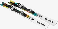SALOMON L47651300, SALOMON AG Unisex All-Mountain Ski He/Uni E ADDIKT PRO 76 + MI12
