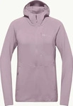Jack Wolfskin A63967, JACK WOLFSKIN Damen Funktionsjacke KOLBENBERG HOODED FZ W wild