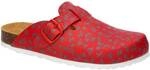 LICO Damen Pantolette Bioline Clog Print
