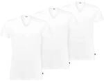 LEVIS Levi's Herren T-Shirts, 3er Pack - ECOM, V-Ausschnitt, Kurzarm, einfarbig