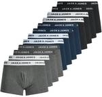 JACK AND JONES JACK&JONES Herren Boxershorts, 12er Pack - JACSOLID TRUNKS,