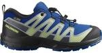 SALOMON Kinder Trekkinghalbschuhe SHOES XA PRO V8 WP J Nautbl/Black/Sh Grn
