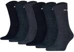 PUMA Unisex Sportsocken, 6 Paar - Tennissocken, Crew Sport Socken, einfarbig