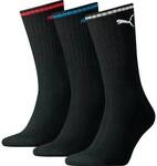 PUMA Herren CREW SOCK STRIPE 3P