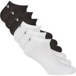 FILA Unisex Sneaker Socken, 6er Pack - Invisible, kurze Socken, Logo (2x 3 Paar)
