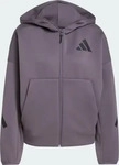 Adidas JD5985T, ADIDAS Damen Kapuzensweat Z.N.E. Zip (extra lang) GRESTR female