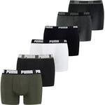 PUMA Herren Boxer Shorts, 6er Pack - Basic Boxer, Cotton Stretch, Everyday
