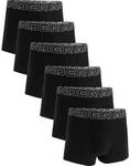 UNDER ARMOUR Herren Boxershorts, 6er Pack - Performance Cotton Trunks - Solid 3 in,