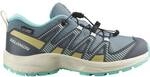 SALOMON Kinder Trekkinghalbschuhe SHOES XA PRO V8 WP J Troope/Turbul/Ablue