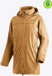maier sports 3005273RE, MAIER SPORTS Damen Mantel Metor Coat W Orange female
