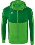 ERIMA Herren Six Wings Trainingsjacke mit Kapuze